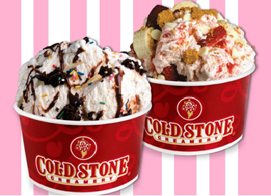 SAVE UP TO 50% ON WEEKDAYS AT COLD STONE CREAMERY!